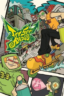  Jet Set Radio: Une explosion de couleurs néon et de roller endiablés!